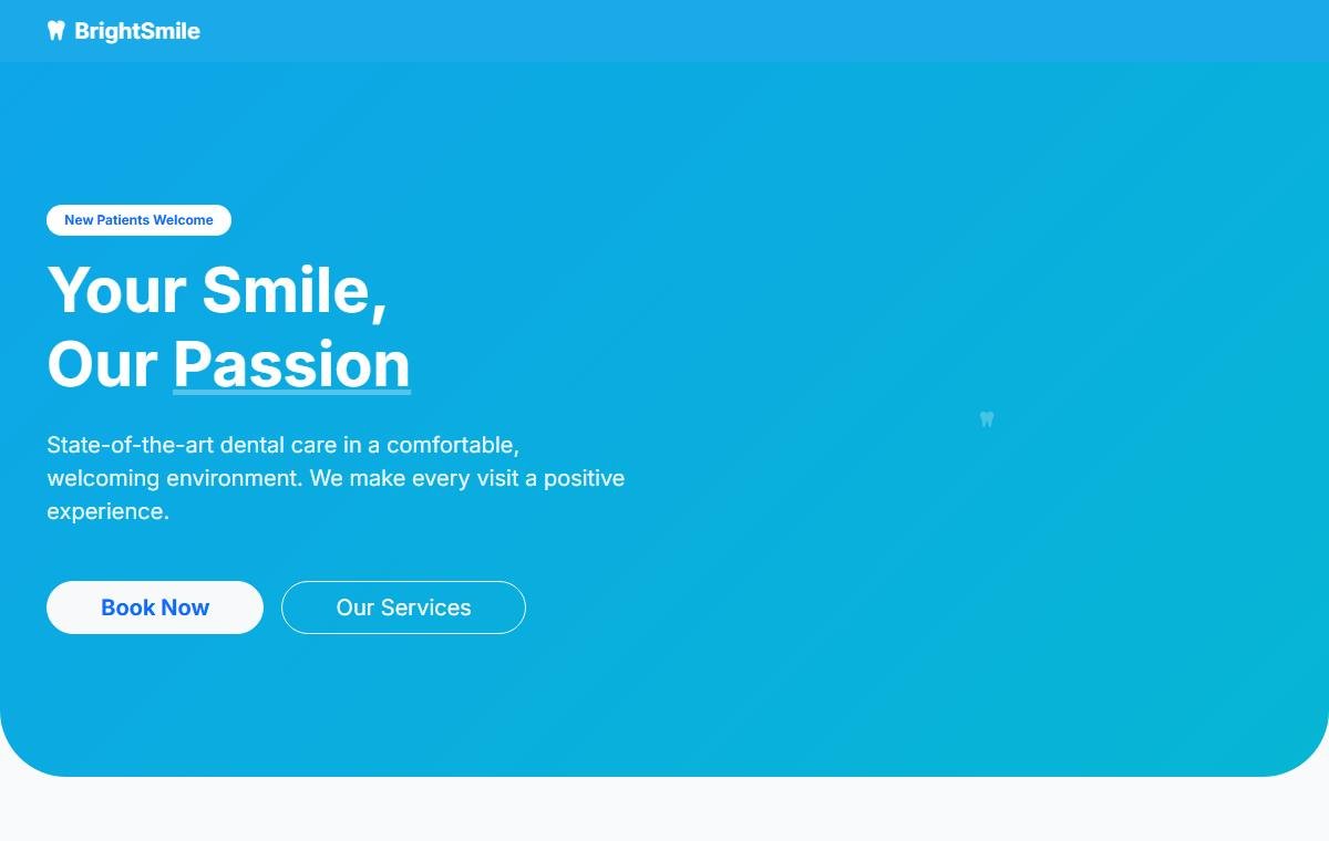 Dental Clinic template preview