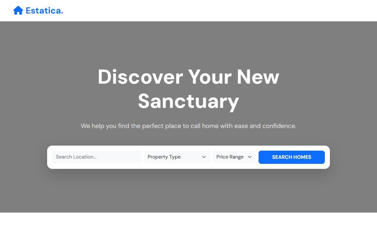 Real Estate template preview